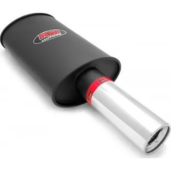 Tlumič výfuku Koncový tlumič 50mm RM S76P typ 1