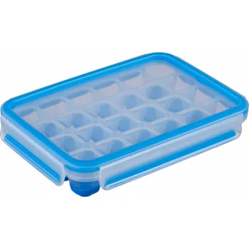 Výrobník ledu Emsa Clip&Close Eiswürfelbox blue round