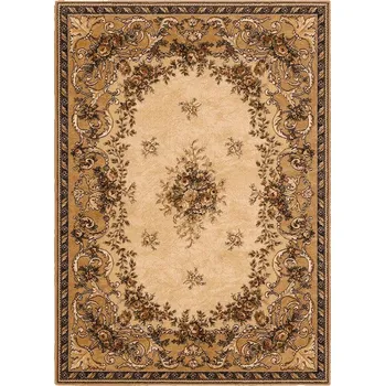 Koberec Breno Kusový koberec ISFAHAN DAFNE sahara, 140x190 cm, Vícebarevné/Hnědá