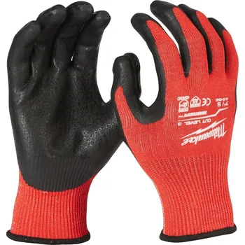Pracovní rukavice MILWAUKEE neprořezné rukavice, stupeň C Velikost: 11