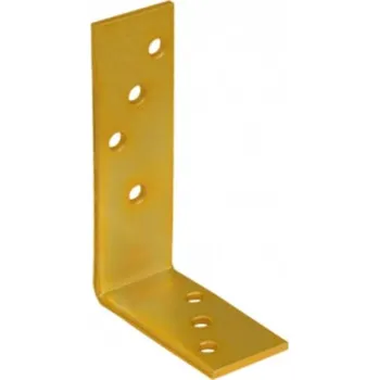 Tesařské kování Úhelník trámový KB2 – 120 × 80 × 35 × 4,0 mm