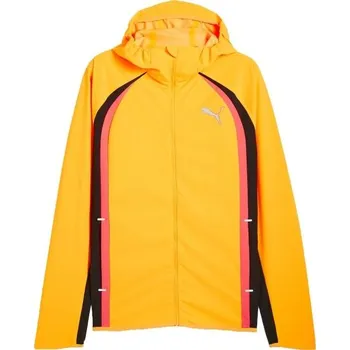 Pánská větrovka Pánská běžecká bunda Puma RUN ULTRAWEAVE RAINCELL JACKET L Oranžová, Mix