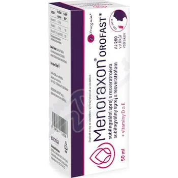 Menoraxon OROFAST sublin.sprej s resveratrolem50ml
