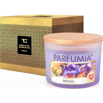 Svíčka FRESSIA | sójová svíčka | 2 knoty | PARFUMIA® | 400 ml Dedra