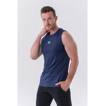 Pánské tílko NEBBIA Funkční sportovní tílko "Power" modré XL