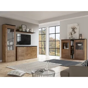 Obývací stěna LARONA 2 Dub Lefkas/Touchwood