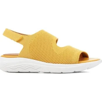 Dámské sandále Dámské sandály Geox SPHERICA EC5 39 Žlutá, Bílá