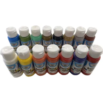 Speciální výtvarná barva Barva na textil 60 ml - 15 ks v balení