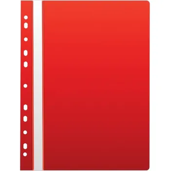 Karton PP Rychlovazač A4 PP červená eurozávěs