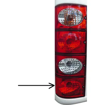 Zadní světlomet JOKON Zadní mlhové světlo červené