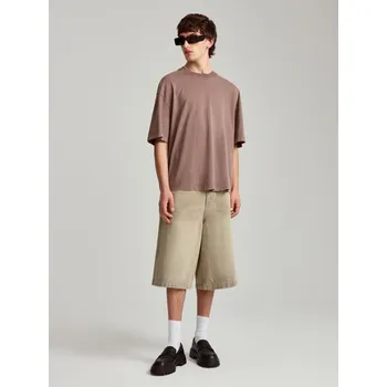 Pánská móda Džínové kraťasy - 34 - House - béžová - 315CD-08J