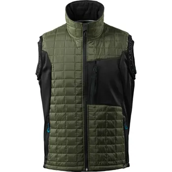 Pánská vesta MASCOT ADVANCED 17165 prošívaná vesta Barva: olivová, Velikost: M