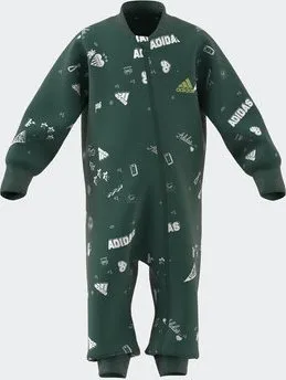 Dámský overall adidas Overal IA1559 Zelená Regular Fit 9_12M