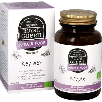 Přípravek na podporu paměti a spánku Royal Green Bio Relax, 60 kapslí