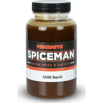 Nástraha MIKBAITS Spiceman booster 250ml - Chilli Squid