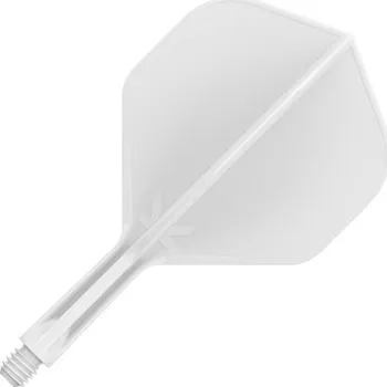 Příslušenství pro šipky Target - darts Letky K-Flex - No2 - Short - White TRG410022