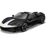 Ferrari SF90 Spider Metal Black 1:18 BBURAGO