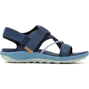Dámské sandále Dámské outdoorové sandály Merrell TERRAN 4 BACKSTRAP 3 Tmavě modrá, Modrá