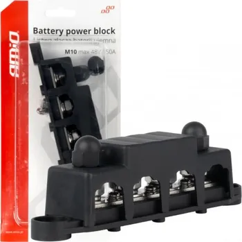 Autožárovka AMiO Rozvodný blok M10 12V - 48V 250A AMIO-03811