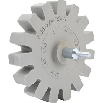 Sada na opravu pneumatiky Lamelový gumový kotouč pro odstranění pásky samolepicího závaží