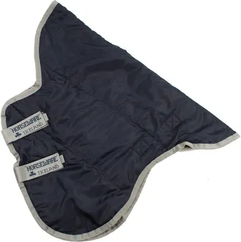 Deka pro koně AMIGO Krční díl Insulator Amigo, stájový, 150 g, navy/silver Délka zad: XXS