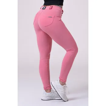 Dámské legíny NEBBIA Dreamy Edition Bubble Butt legíny růžová M
