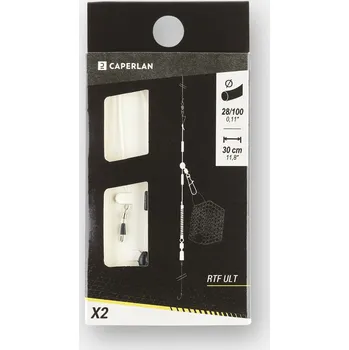 Rybářský háček CAPERLAN Montáž na feeder s převlekem proti zamotání FF RTF ULT