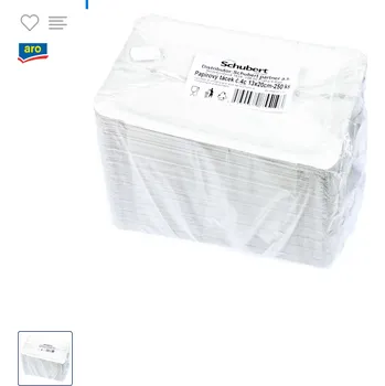 Jednorázové nádobí ARO Tácek č.4 13x20 cm papírový 250ks