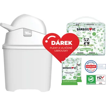 Koš na pleny DiaperChamp Koš na pleny ONE White bílá