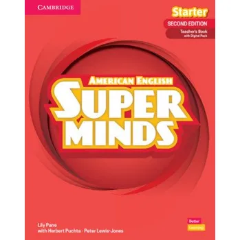 Anglický jazyk Super Minds Starter Teacher's Book with Digital Pack American English – Herbert Puchta,Peter Lewis-Jones (EN)
