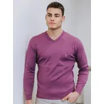Stylový pánský fialový svetr N18, VELIKOST XL