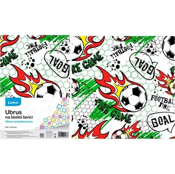 LUMA Ubrus na školní lavici 50 x 65 cm, fotbal 2