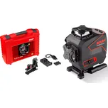 Křížový laser Sola PLANO 4D green - 4x AA, 1/4", zelený paprsek, příslušenství, kufr (71018001)