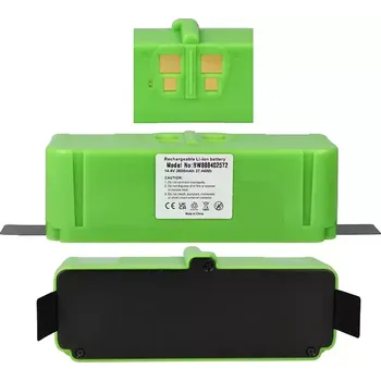 TopTechnology Baterie 2130LI iRobot Roomba 2600mAh 14,4V Li-Ion - neoriginální příslušenství pro robotický vysavač NEW GENERATION - druhé generace