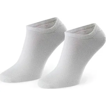 Dámská móda Světle šedé bambusové kotníkové ponožky Art. 094 VJ010, LIGHT GRAY Velikost: 44/46