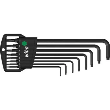 Ruční nářadí Wiha 32394 - Sada zástrčných L-klíčů TORX® s kulovou hlavou, 8-dílná, v držáku Typ 366BE