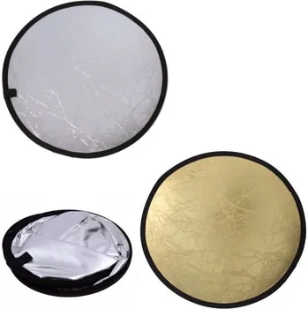 Fotoateliérová technika Kruhová Odrazná Odrazová Deska Clona 2v1 průměr 60cm 60cm