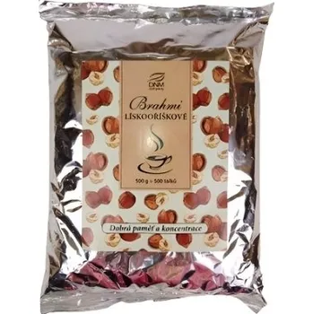 Káva DNM Ajurvédské kafe Brahmi s příchutí lískového oříšku 500g