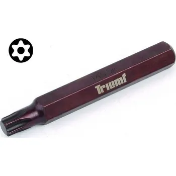 Triumf 100-06481 - BIT 3/8" (10mm) TORX T40 x 75mm, prodloužený s bezpečnostním otvorem
