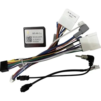 ISO konektor 2DIN Propojovací kabel s CANBUS pro autorádio - FAKRA (MOST) do 16PIN - Renault / Dacia / Opel