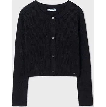 Dívčí svetr dívčí viskózový svetřík černý třpyt Mayoral 6338-85 velikost 170