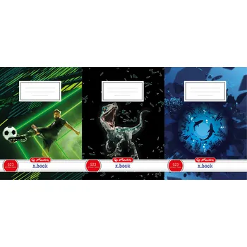Sešit Herlitz X.book školní sešit A5 523 20 listů linkovaný