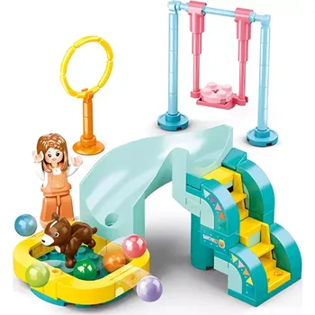 Stavebnice Sluban B0970E Hřiště pro pejsky