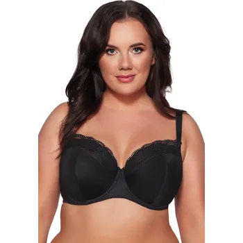 Podprsenka Dámská podprsenka Ava 2112 s krajkou Velikost: 85G, Barva: Černá
