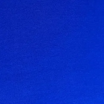 Teplákovina bez počesu královská modř š.150 cm EU