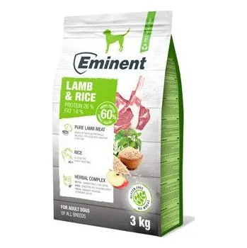 Krmivo pro psa Eminent Dog Lamb Rice 3kg
