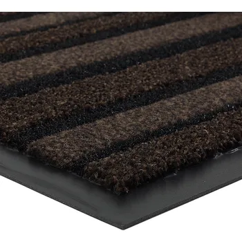 Rohožka Hnědá vstupní rohož FLOMA Passage (Cfl-S1) - délka 90 cm, šířka 135 cm, výška 0,9 cm (81715222) FLOMAT