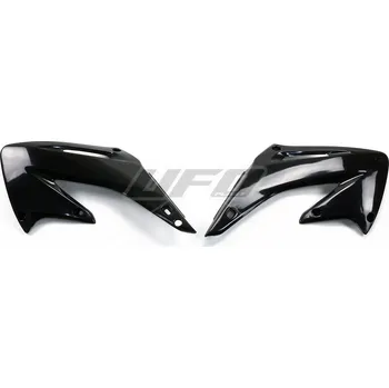 UFO KRYTY CHLADIČE HONDA CR 125/250 '02-'07 BARVA ČERNÁ