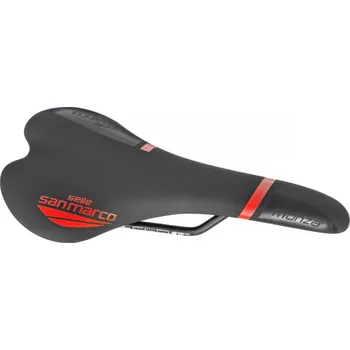 Sedlo na kolo Selle San Marco Monza Start Wide sedlo červené