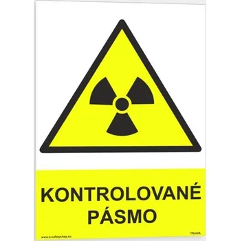 Traiva s.r.o. Kontrolované pásmo Verze: Samolepka 210 x 297 mm (A4) tl. 0.1 mm - Kód: 03275